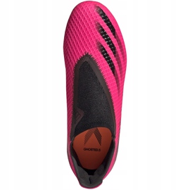 Scarpe da calcio Adidas X Ghosted.3 Ll Fg Jr FY7281 rosa 1