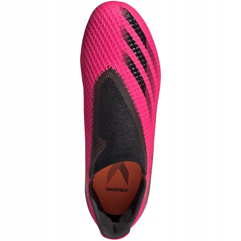 Scarpe da calcio Adidas X Ghosted.3 Ll Fg Jr FY7281 rosa 1
