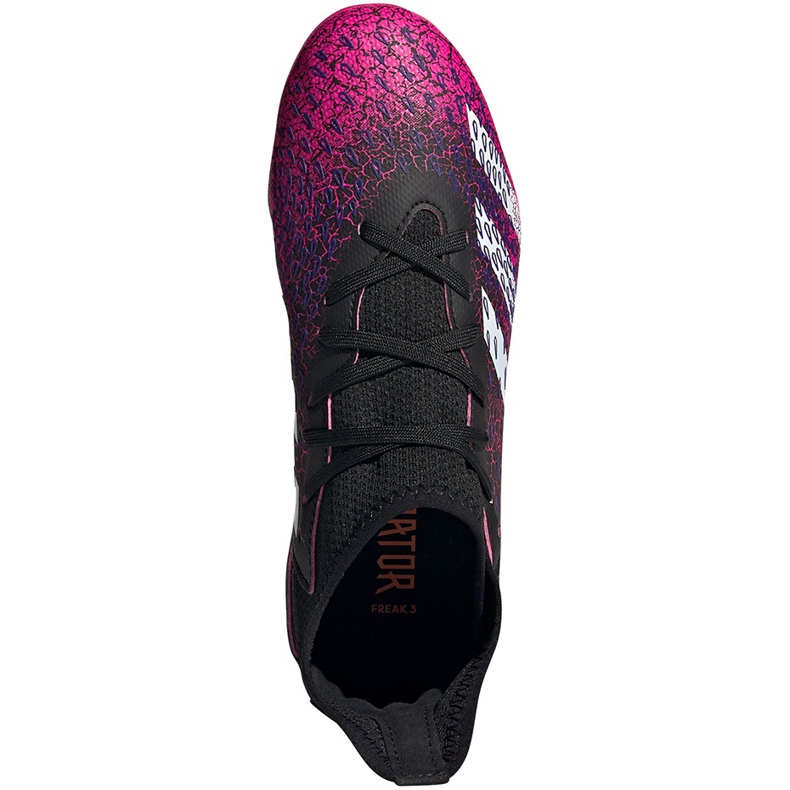 Scarpe da calcio Adidas Predator Freak.3 Fg Jr FW7530 nero 1