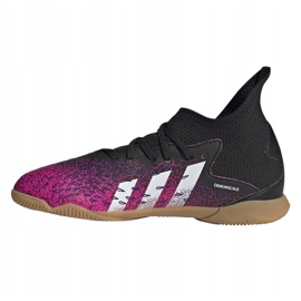 Scarpe da calcio Adidas Predator Freak .3 In Jr FW7534 nero nero 1