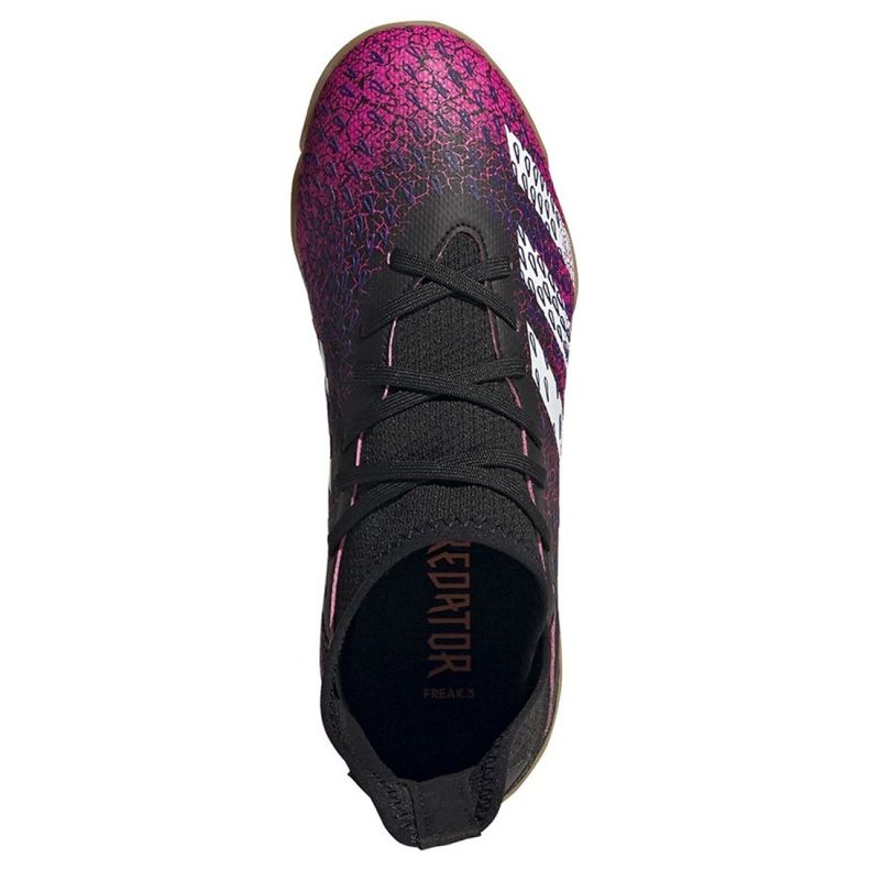 Scarpe da calcio Adidas Predator Freak .3 In Jr FW7534 nero nero 2