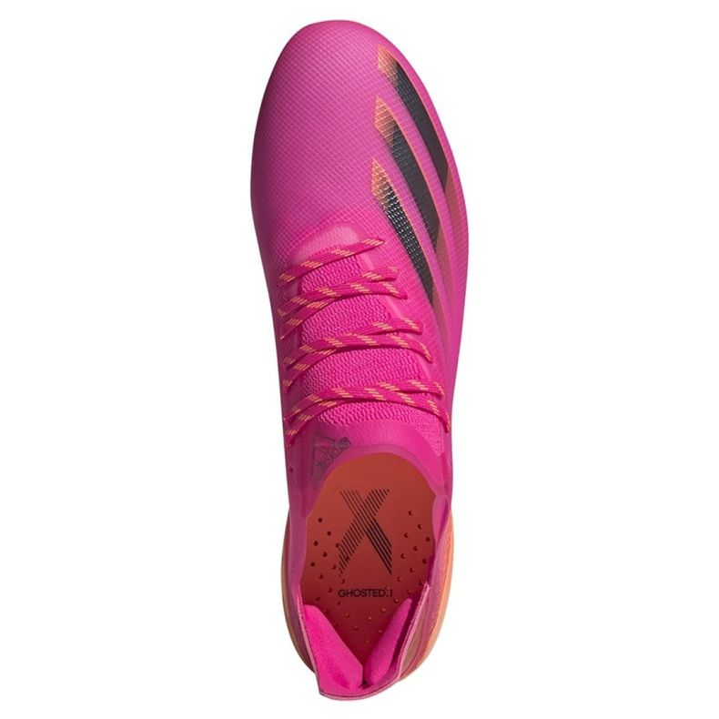 Scarpe da calcio Adidas X Ghosted.1 Ag M FW6976 rosa rosa 2