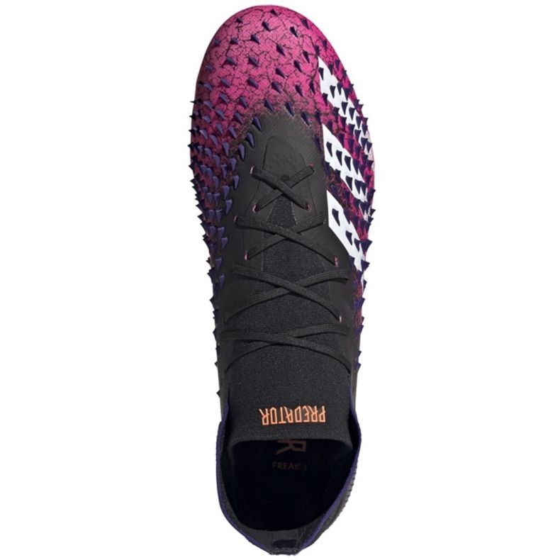 Scarpe da calcio Adidas Predator Freak.1 Fg M FW7241 multicolore nero 2