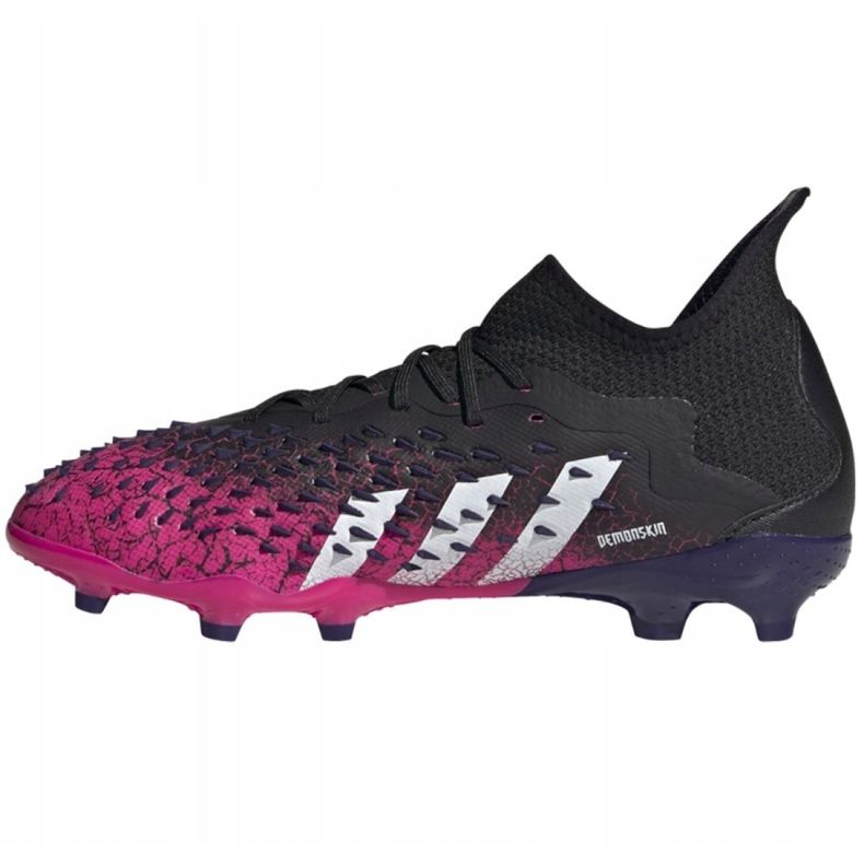 Scarpe da calcio Adidas Predator Freak.1 Fg Jr FW7528 multicolore nero 1