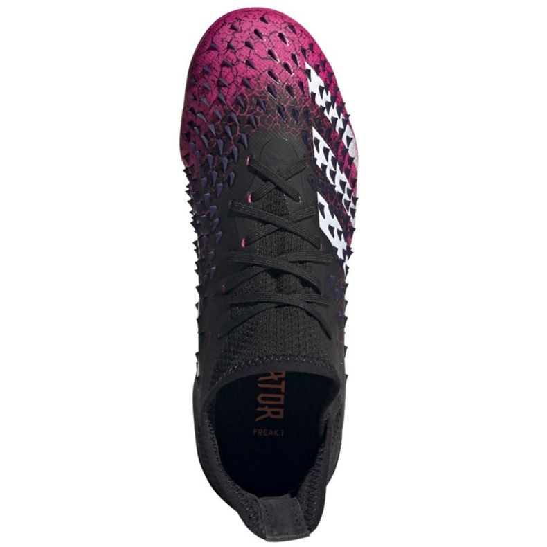 Scarpe da calcio Adidas Predator Freak.1 Fg Jr FW7528 multicolore nero 2
