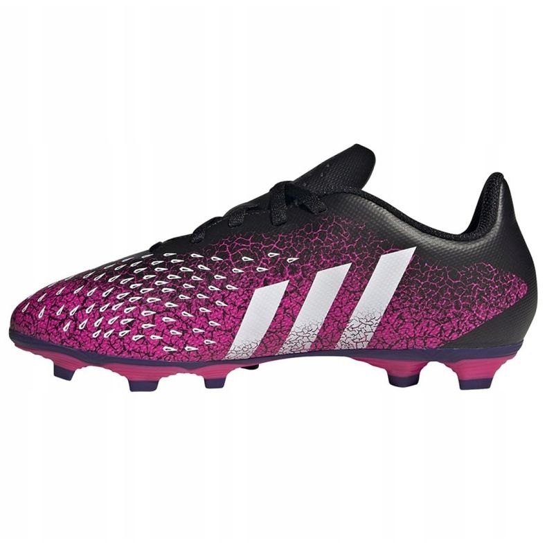 Scarpe da calcio Adidas Predator Freak.4 FxG Jr FW7536 multicolore rosa 1