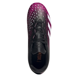 Scarpe da calcio Adidas Predator Freak.4 FxG Jr FW7536 multicolore rosa 2