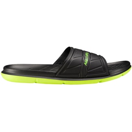 Ciabatte Aqua-Speed ​​Aspen nere e verdi col.07 nero 1