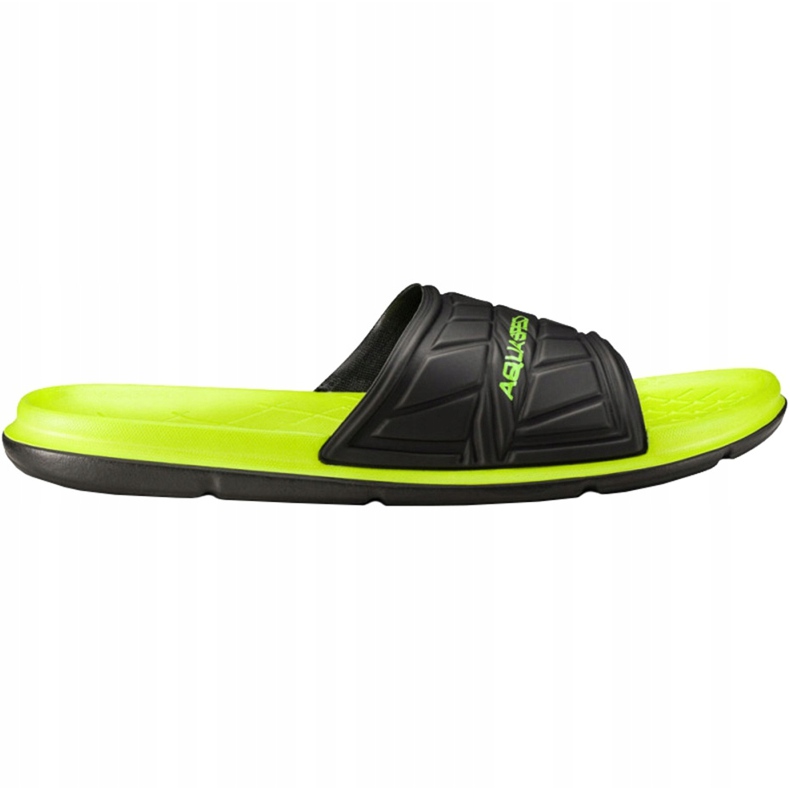 Ciabatte Aqua-Speed ​​Aspen verdi e nere col.38 nero verde 1