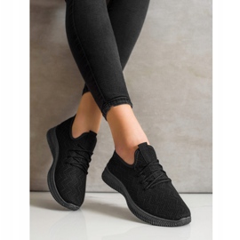 SHELOVET Scarpe sportive traforate nero 1