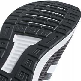 Scarpe da uomo Adidas Runfalcon grigie F36200 bianca grigio 4