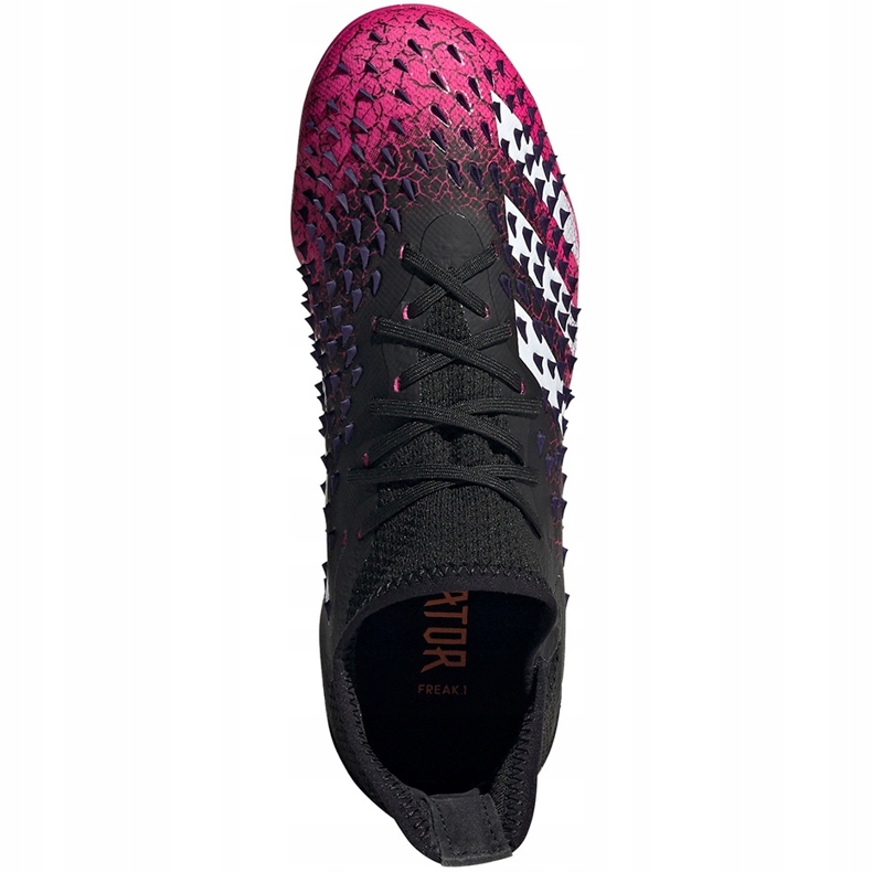 Scarpe da calcio Adidas Predator Freak.1 Fg Jr FW7528 nero 2