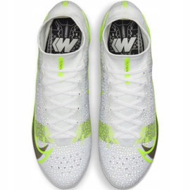 Nike Mercurial Superfly 8 Elite Fg CV0958 107 scarpe da calcio bianco 2