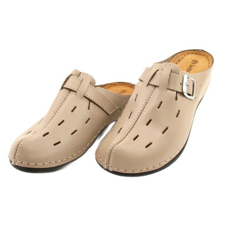 Scarpe da donna Inblu 158D138 beige 3