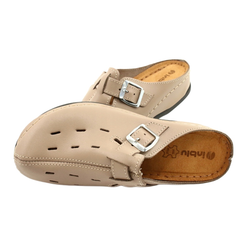 Scarpe da donna Inblu 158D138 beige 5