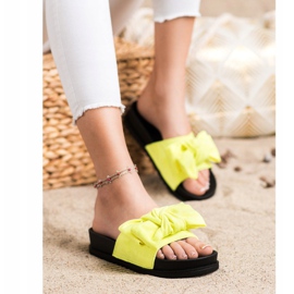 Seastar Pantofole Con Fiocco giallo 2