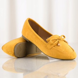 Anesia Paris Mocassini Con Fiocco giallo 1