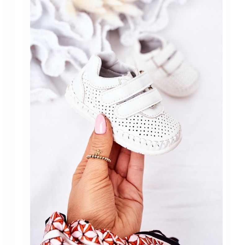 Apawwa Scarpe sportive per bambini Bianche Billie bianca 2