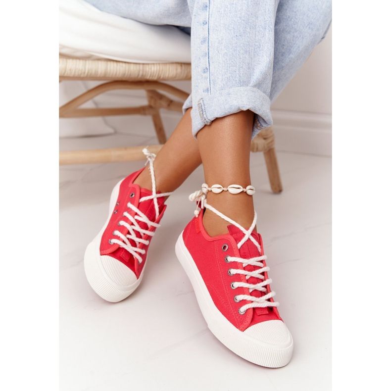 Sneakers Donna Big Star FF274185 Rosse rosso 2