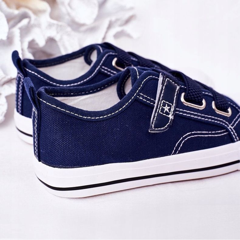 EVE Sneakers Bambini Con Velcro Blu Navy Avengers 1