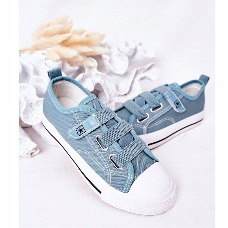 EVE Scarpe da ginnastica in velcro per bambini blu Avengers 1