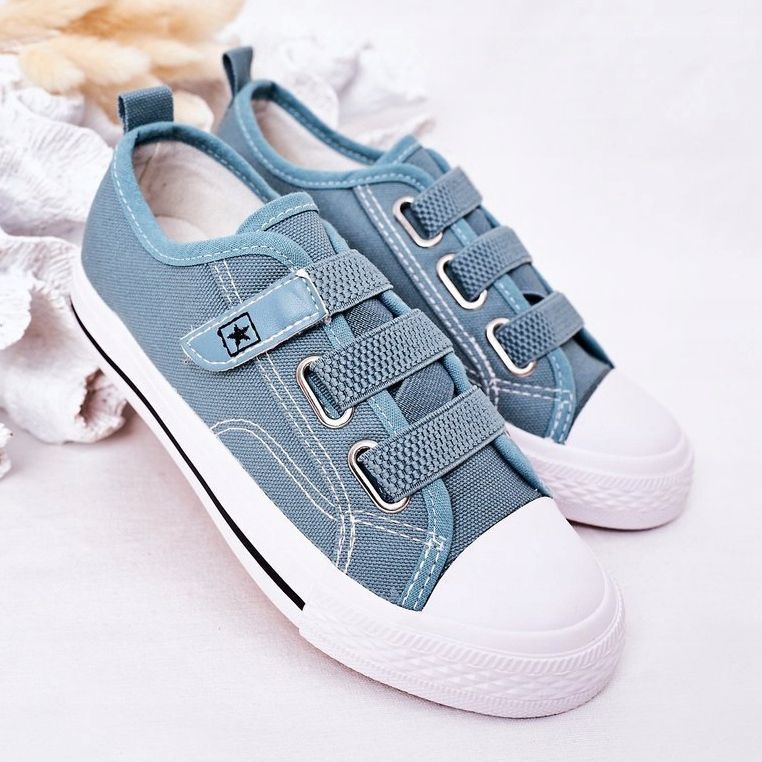 EVE Scarpe da ginnastica in velcro per bambini blu Avengers 2