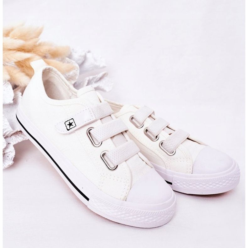 EVE Sneakers da bambino in velcro Avengers bianche bianca 2