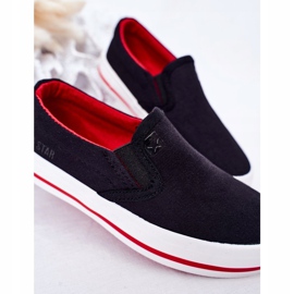 Sneakers Slip-On Big Star per bambini HH374013 Nere Slip-On nero 1