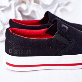 Sneakers Slip-On Big Star per bambini HH374013 Nere Slip-On nero 2