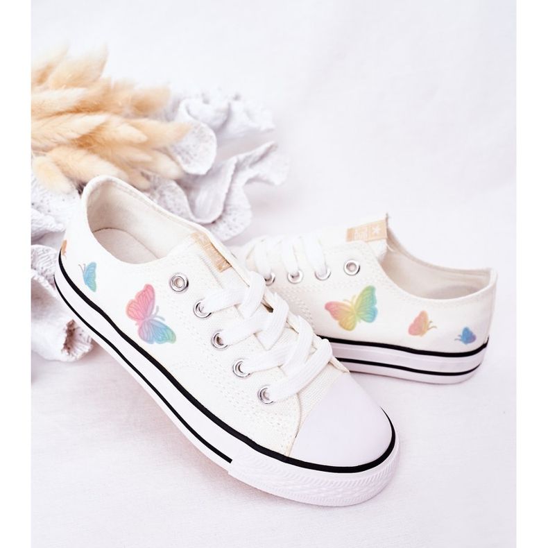 EVE Sneakers Bambini Con Farfalle White Fairytales bianca 1