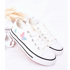 EVE Sneakers Bambini Con Farfalle White Fairytales bianca 2
