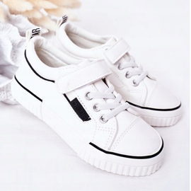 Sneakers Bambini Con Velcro Big Star HH374028 Bianco 1