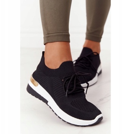 PG1 Scarpe Sportive Sneakers Sulla Zeppa Nera Adeyla bianca nero 1