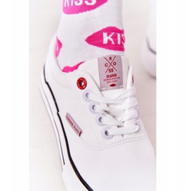 Sneakers da donna sulla piattaforma Cross Jeans FF2R4001C Bianco 2