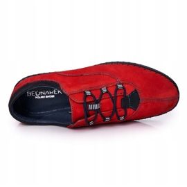 Bednarek Polish Shoes Scarpe da uomo in pelle Bednarek Red rosso 1