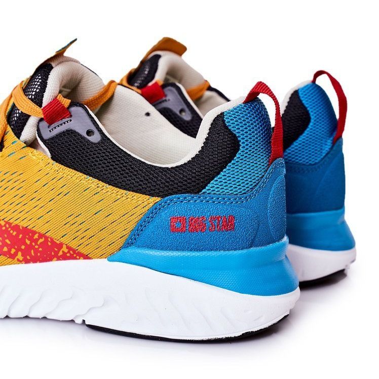 Scarpe sportive da uomo Memory Foam Big Star HH174237 Arancio arancia multicolore 1