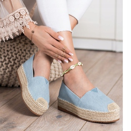 SHELOVET Espadrillas alla moda blu 1