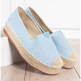 SHELOVET Espadrillas alla moda blu 2