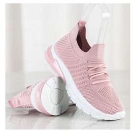 Bella Paris Sneakers traforate rosa 1