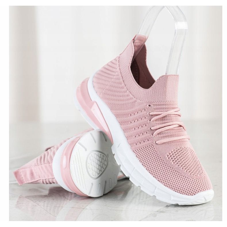 Bella Paris Sneakers traforate rosa 1