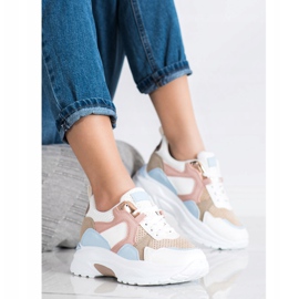 SHELOVET Scarpe da ginnastica colorate multicolore 1