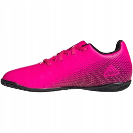 Scarpe da calcio Adidas X Ghosted.4 In Jr FW6922 multicolore rosa 1