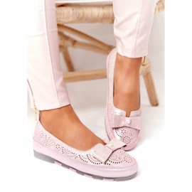 Rio Flore Ballerine Eco-Friendly in Pelle Rosa 4