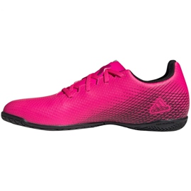 Scarpe da calcio Adidas X Ghosted.4 In M FW6905 multicolore rosa 1