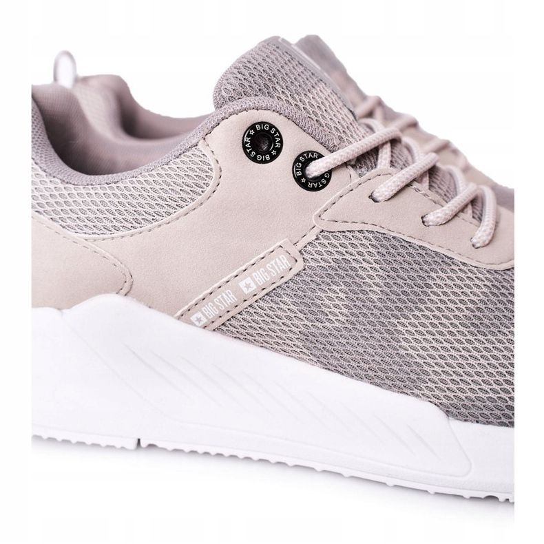 Scarpe sportive da uomo Memory Foam Big Star HH174139 Grigio 1