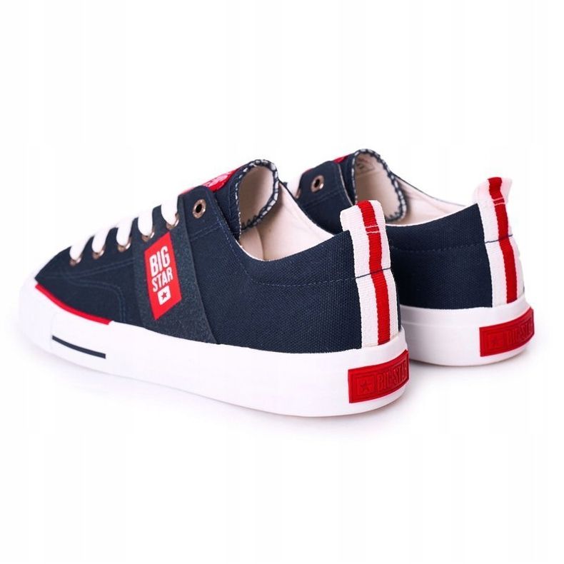 Sneakers uomo Big Star HH174041 blu navy 1
