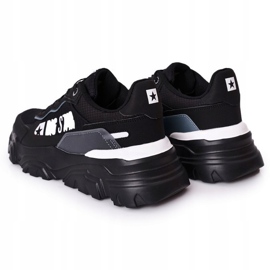 Scarpe Sportive Uomo Memory Foam Big Star HH174209 Nero-Blu 1
