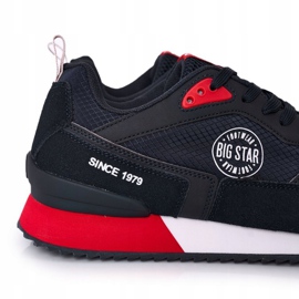 Scarpe sportive da uomo Memory Foam Big Star HH174240 Blu navy 1
