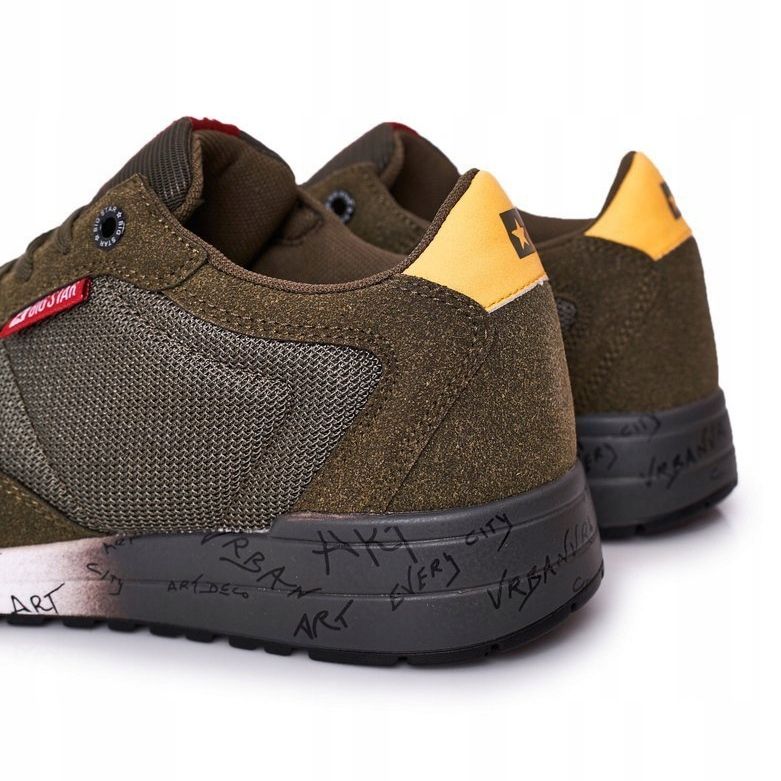 Scarpe Sportive Uomo Memory Foam Big Star FF174209 Verde 1
