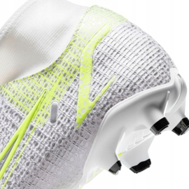 Nike Mercurial Superfly 8 Academy FG / MG M CV0843 107 scarpe da calcio bianco 4
